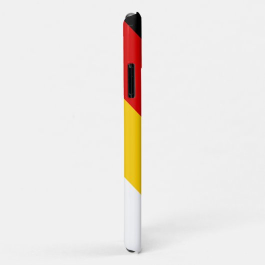 Coques Case-Mate iPhone Drapeau Allemagne (Dos/Droite)