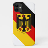 Coques Case-Mate iPhone Drapeau Allemagne (Dos)