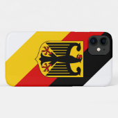 Coques Case-Mate iPhone Drapeau Allemagne (Dos (Horizontal))