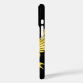 Coques Case-Mate iPhone Drapeau Allemagne (Verso / Gauche)