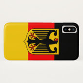 Coques Case-Mate iPhone Drapeau Allemagne (Dos (Horizontal))
