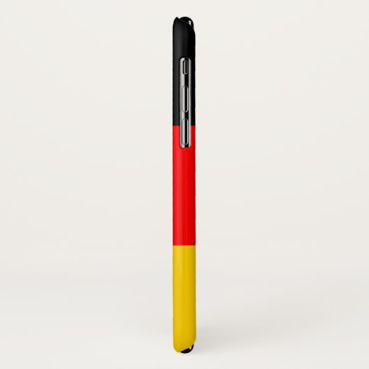 Coques Case-Mate iPhone Drapeau Allemagne (Dos/Gauche)