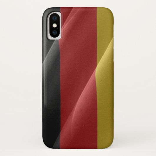 Coques Case-Mate iPhone drapeau allemand - (Dos)