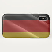 Coques Case-Mate iPhone drapeau allemand - (Dos (Horizontal))