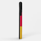 Coques Case-Mate iPhone Drapeau allemand (Dos/Droite)