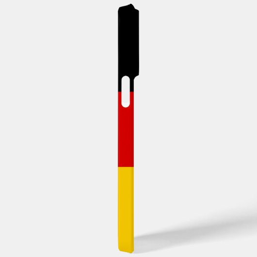 Coques Case-Mate iPhone Drapeau allemand (Verso / Droite)