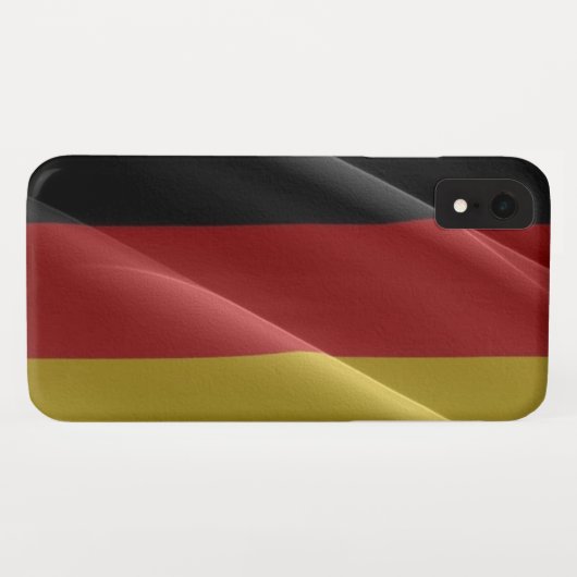 Coques Case-Mate iPhone drapeau allemand - (Dos (Horizontal))