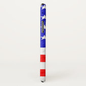 Coques Case-Mate iPhone Drapeau américain (Dos/Droite)