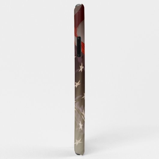 Coques Case-Mate iPhone Drapeau américain (Dos/Droite)