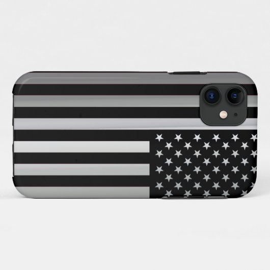 Coques Case-Mate iPhone Drapeau américain (Dos (Horizontal))