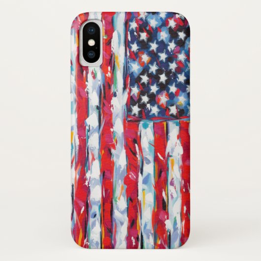 Coques Case-Mate iPhone Drapeau américain (Dos)