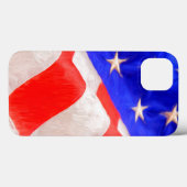 Coques Case-Mate iPhone Drapeau américain (Verso (horizontal))