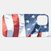 Coques Case-Mate iPhone Drapeau américain (Verso (horizontal))