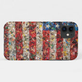 Coques Case-Mate iPhone drapeau américain (Dos (Horizontal))