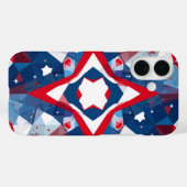Coques Case-Mate iPhone Drapeau américain (Verso (horizontal))