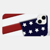Coques Case-Mate iPhone Drapeau américain (Verso (horizontal))