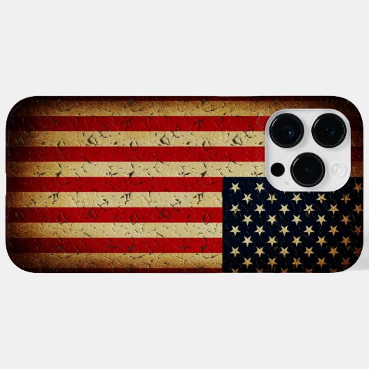 Coques Case-Mate iPhone Drapeau américain (Verso (horizontal))