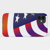 Coques Case-Mate iPhone Drapeau américain (Dos (Horizontal))