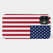 Coques Case-Mate iPhone Drapeau américain (Dos (Horizontal))