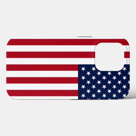 Coques Case-Mate iPhone Drapeau américain (Verso (horizontal))