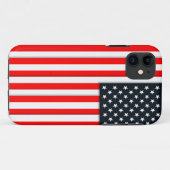 Coques Case-Mate iPhone Drapeau américain (Dos (Horizontal))