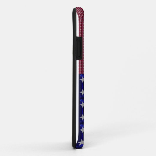Coques Case-Mate iPhone Drapeau américain (Dos/Droite)