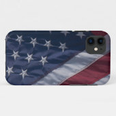 Coques Case-Mate iPhone Drapeau américain (Dos (Horizontal))