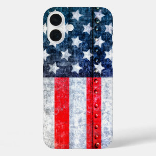 Coques iPhone 16 Plus Drapeau américain