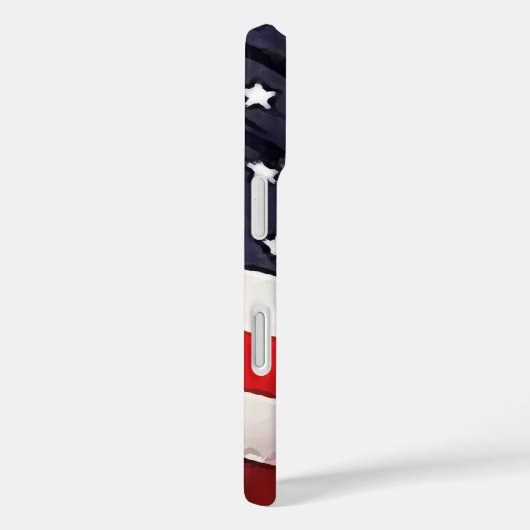 Coques Case-Mate iPhone Drapeau américain (Verso / Droite)