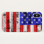 Coques Case-Mate iPhone Drapeau américain (Dos (Horizontal))