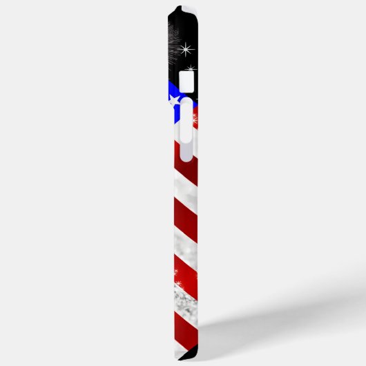 Coques Case-Mate iPhone Drapeau américain (Verso / Gauche)