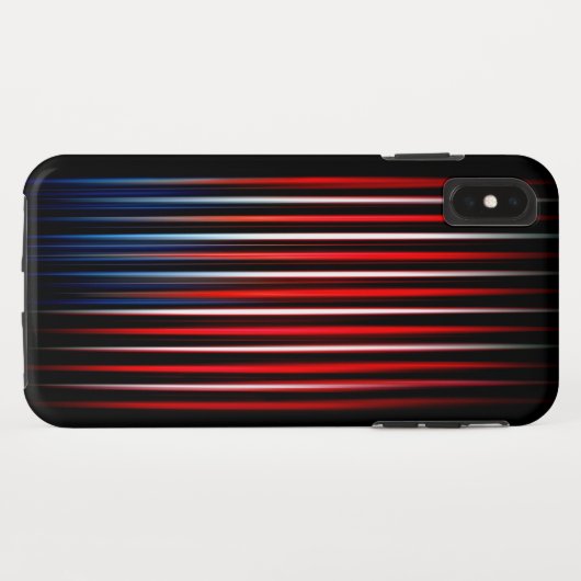 Coques Case-Mate iPhone Drapeau américain (Dos (Horizontal))