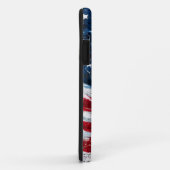 Coques Case-Mate iPhone Drapeau américain (Dos/Droite)