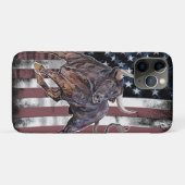 Coques Case-Mate iPhone Drapeau américain (Dos (Horizontal))