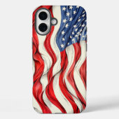Coques Case-Mate iPhone Drapeau américain (Verso)