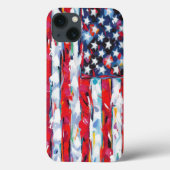 Coques Case-Mate iPhone Drapeau américain (Verso)