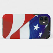 Coques Case-Mate iPhone Drapeau américain (Dos (Horizontal))