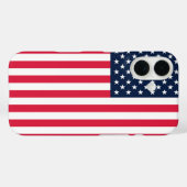 Coques Case-Mate iPhone Drapeau américain 50 étoiles : vieilles étoiles de (Verso (horizontal))