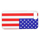 Coques Case-Mate iPhone Drapeau américain #6 (Dos (Horizontal))