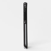 Coques Case-Mate iPhone Drapeau américain à ligne mince personnalisé (Dos/Gauche)