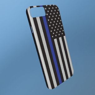 Coque Case-Mate Pour iPhone Drapeau américain à ligne mince personnalisé