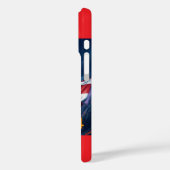 Coques Case-Mate iPhone Drapeau américain Aigle TRUMP 2024 (Verso / Gauche)