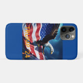 Coques Case-Mate iPhone Drapeau américain Aigle TRUMP 2024 (Dos (Horizontal))