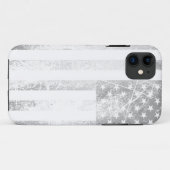 Coques Case-Mate iPhone Drapeau américain Art Grunge (Dos (Horizontal))