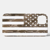 Coques Case-Mate iPhone Drapeau américain Bottomland Camo USA (Verso (horizontal))