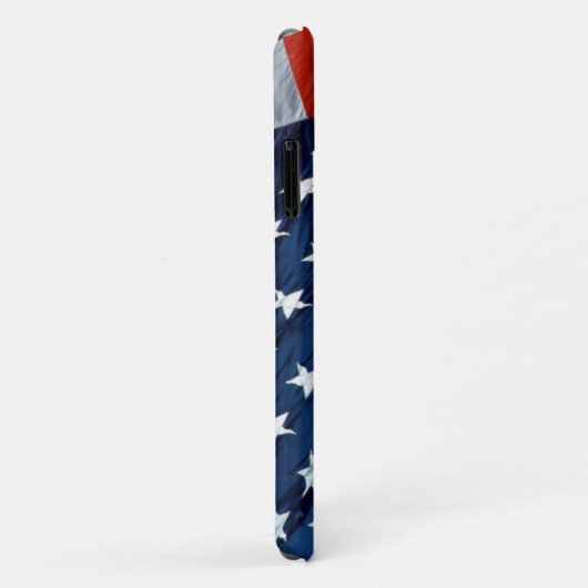 Coques Case-Mate iPhone Drapeau américain de Bald Eagle (Dos/Droite)