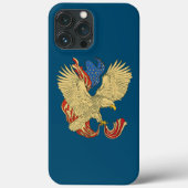 Coques Case-Mate iPhone Drapeau américain de l'aigle  (Verso)