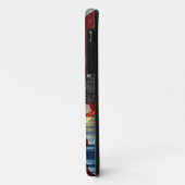 Coques Case-Mate iPhone Drapeau américain de l'aigle à tête blanche (Dos/Gauche)