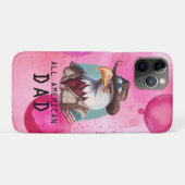 Coques Case-Mate iPhone Drapeau américain de tous les 4 juillet américains (Dos (Horizontal))