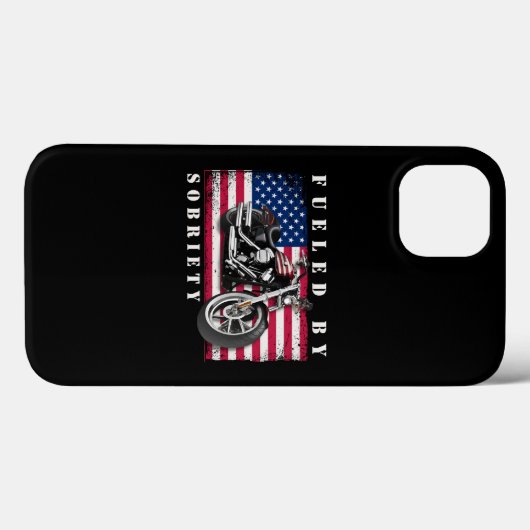 Coques Case-Mate iPhone Drapeau Américain De Vélo Classique Alimenté Par L (Verso (horizontal))